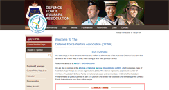 Desktop Screenshot of dfwa.org.au
