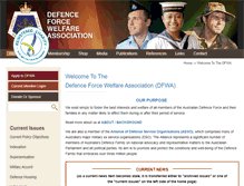 Tablet Screenshot of dfwa.org.au